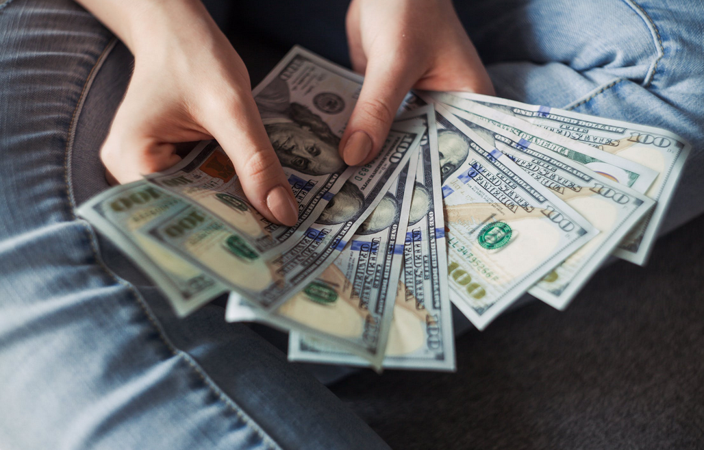 counting money